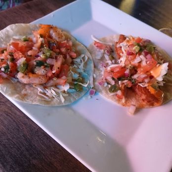 Beaver Tap - 1 soft corn taco with grillled chicken and pico de gallo 1 grilled shrimp soft corn taco with pico de gallo - Sports Bars Near Me - Des Moines, Iowa