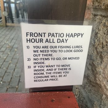 SWeL Restaurant - Front patio happy hour sign - New American Near Me - Seattle, Washington SWeL Restaurant - Front patio happy hour sign - New American Near Me - Seattle, Washington