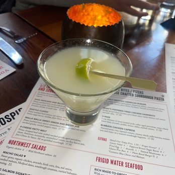 Von's 1000Spirits - Gin Gimlet - New American Near Me - Seattle, Washington