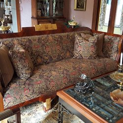 From Lumber to Completion:  Custom Sofa designed by Dan Flannery and made by De Leon