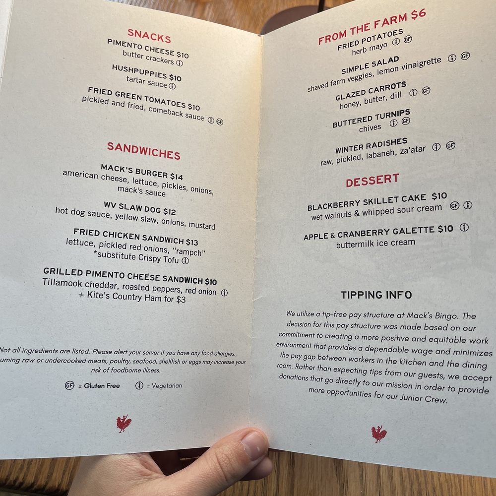 Menu Menu