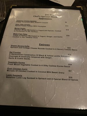 Menu photo 2 Jalwa Montclair, NJ