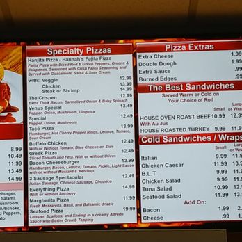 Crisp - Menu as of 12/20 - Pizza Near Me - Walpole, Massachusetts