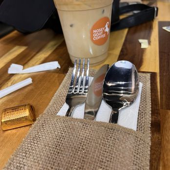 Nosey Goat Coffee - Silverware packet - Coffee & Tea Near Me - Tampa, Florida Nosey Goat Coffee - Silverware packet - Coffee & Tea Near Me - Tampa, Florida
