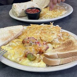 Spanish omelet.