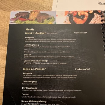 Le Papillon - Speisekarte - International Near Me - Hamburg, HH
