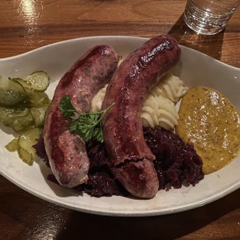 Otto's - Wurste Platte entree - German Near Me - Fredericksburg, Texas