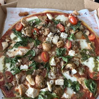 Blaze Pizza - Build Your Own Half 11-inch Pizza choice of side - Pizza Near Me - College Park, Maryland Blaze Pizza - Build Your Own Half 11-inch Pizza choice of side - Pizza Near Me - College Park, Maryland