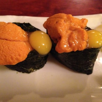 Joy Sushi - Uni Tama $6.95 (2 piece) - Sushi Bars Near Me - San Mateo, California Joy Sushi - Uni Tama $6.95 (2 piece) - Sushi Bars Near Me - San Mateo, California