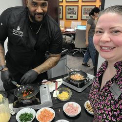 University Of Nevada - Catered breakfast (omlete station on the 1st day of class) for EMBA students.