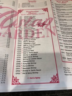 Menu photo 4 Asian Garden Cary, NC