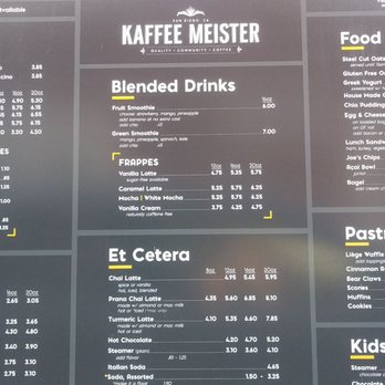 KaffeeMeister - Drive thru menu - Coffee & Tea Near Me - El Cajon, California KaffeeMeister - Drive thru menu - Coffee & Tea Near Me - El Cajon, California