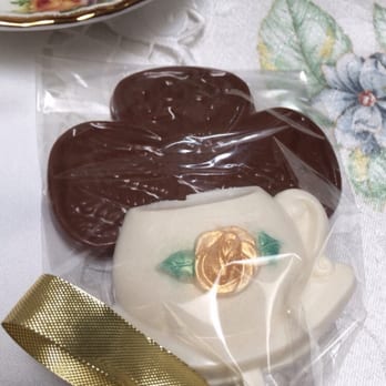 Oh Cake! - Special chocolate favor she had at each place setting. - Desserts Near Me