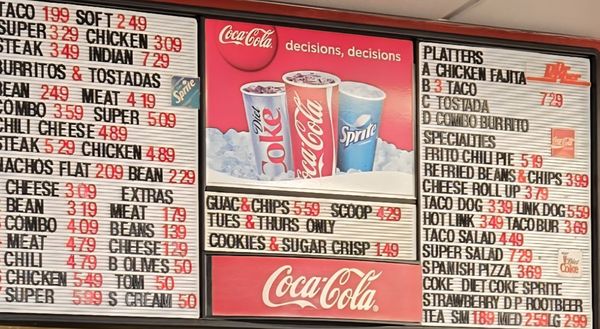 Menu photo 1 Mid Del Taco Oklahoma City, OK Menu photo 1 Mid Del Taco Oklahoma City, OK