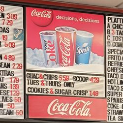 Mid Del Taco - Menu with prices 2025