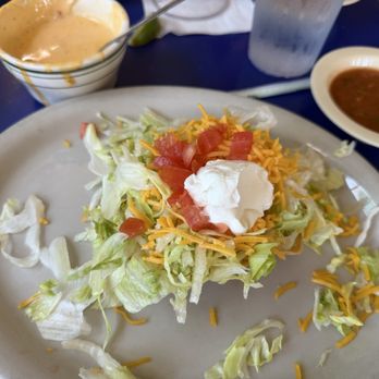 The Original Mexican Cafe - Bean Chalupa à la carte - Mexican Near Me - Galveston, Texas