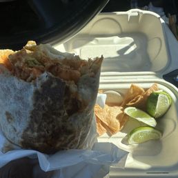 Shrimp burrito Shrimp burrito