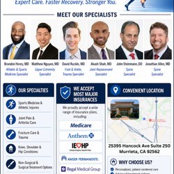 Arrowhead Orthopaedics - Murrieta