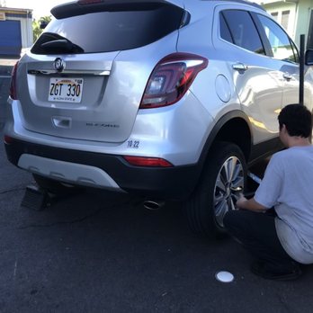 K&J Tire Center - Julian working efficiently on the tire with the nail :/ - Tires Near Me - Hilo, Hawaii K&J Tire Center - Julian working efficiently on the tire with the nail :/ - Tires Near Me - Hilo, Hawaii