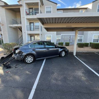 Heritage at Deer Valley - Totaled car - Apartments Near Me - Phoenix, Arizona