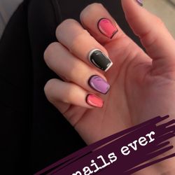 LK Signature Nails & Spa - Cartoon nails for the win!!! Love them thank you Jerry!!