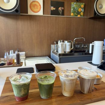 Immersion Coffee - orange latte matcha oat latte strawberry matcha latte - Coffee & Tea Near Me - San Diego, California