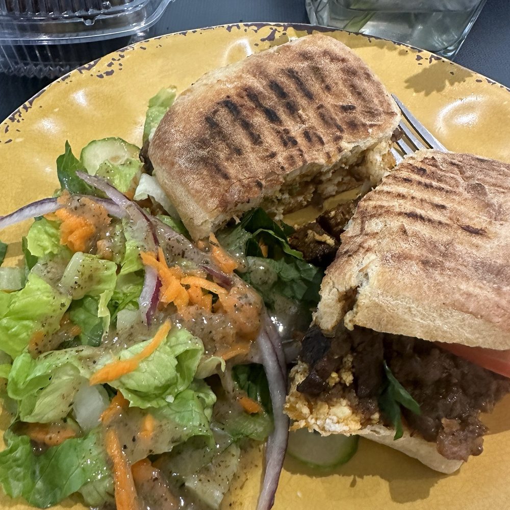 Lemon Slice Cafe - Awaze Tibs Panini - Desserts Near Me - Silver Spring, Maryland