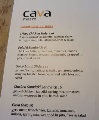 Cava Mezze Olney by null