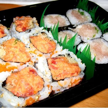 Suma Sushi - Kamikaze Roll ($6) Yellow tail & scallion roll ($5) - Sushi Bars Near Me - New York, New York Suma Sushi - Kamikaze Roll ($6) Yellow tail & scallion roll ($5) - Sushi Bars Near Me - New York, New York