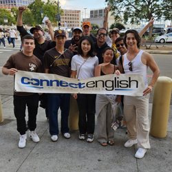 Connect English - Baseball game