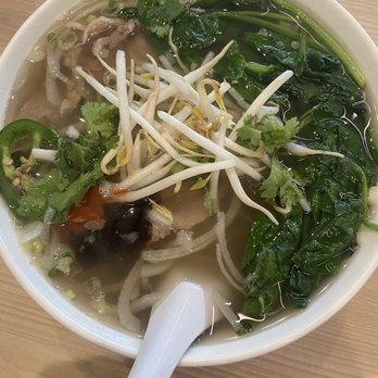 Ocha Noodles and Ramen - Pho with spinach added. - Ramen Near Me - Columbia, Missouri Ocha Noodles and Ramen - Pho with spinach added. - Ramen Near Me - Columbia, Missouri
