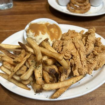Cheddar's Scratch Kitchen - My plate! Chicken Tender Platter (No. 8 Special) - American Near Me - Bloomington, Indiana Cheddar's Scratch Kitchen - My plate! Chicken Tender Platter (No. 8 Special) - American Near Me - Bloomington, Indiana