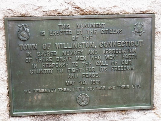 Willington Veterans Memorial