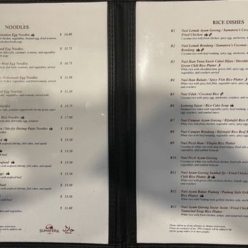 Sumatera Restaurant NYC - Menu (2/4) as of 11/28/25 - Indonesian Near Me - Elmhurst, New York Sumatera Restaurant NYC - Menu (2/4) as of 11/28/25 - Indonesian Near Me - Elmhurst, New York