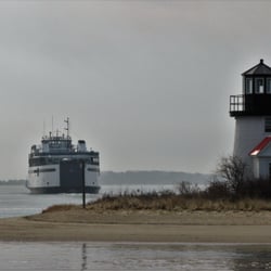 Hyannis Harbor Lighthouse - Nantucket Ferry. Photo by Anna