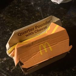 McDonald's - Quarter Pounder with Cheese