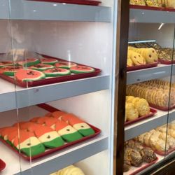 Mama Ines Mexican Bakery - Cases filled will wonderful goodies. Just a little preview
