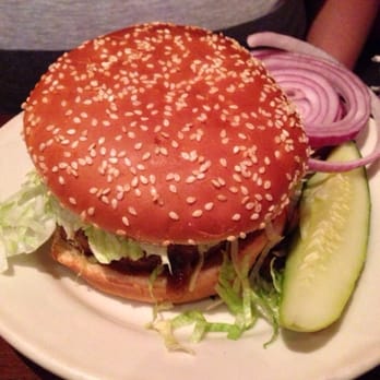 Redcoat Tavern - Blue cheese burger grilled onion in sesame seed bun! Yumo - Bars Near Me - Royal Oak, Michigan Redcoat Tavern - Blue cheese burger grilled onion in sesame seed bun! Yumo - Bars Near Me - Royal Oak, Michigan