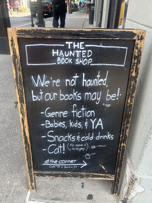 The Haunted Book Shop by null