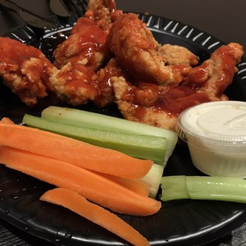 Epic Wings - Double meal with honey BBQ chicken tenders:  very good flavor. - Chicken Wings Near Me - San Marcos, California