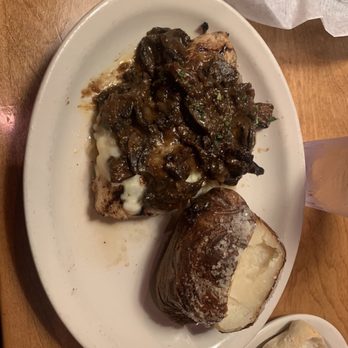 Texas Roadhouse - Portobello Mushroom Chicken - Steakhouses Near Me - Ithaca, New York