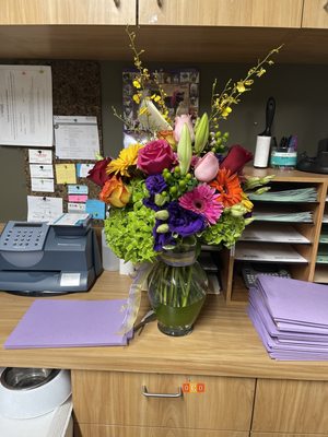 Raintree Flowers by null