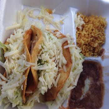 El Tapatio - 3 tacos dorados to go - Mexican Near Me - Guadalupe, California