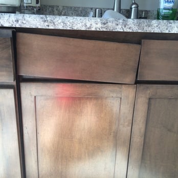 Rodney Cushman - Improperly secured cabinet front - Carpenters Near Me - Madison, Wisconsin