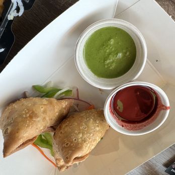 Qcurrys Indian Kitchen - Best Samosa I've ever had! - Pop-Up Restaurants Near Me - Wheaton, Illinois