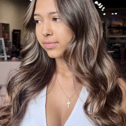 Spoleti Salon - Rich, Brunette highlights at Austin, Texas Hair Salon