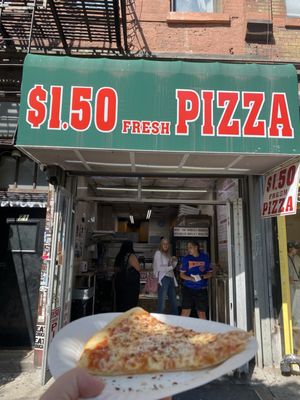 $1.50 Fresh Pizza by null