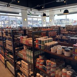 Large pantry and fresh market and hot food cooked to order Large pantry and fresh market and hot food cooked to order
