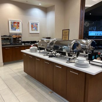 Hampton Inn & Suites Denver-Downtown - Other side of breakfast - Hotels Near Me - Denver, Colorado