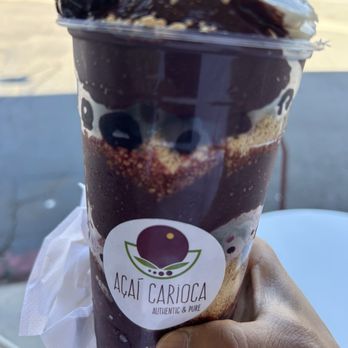 Acai Carioca - Best acai bowl in the universe Large -  24 Oz (3 Regular Toppings included) - Acai Bowls Near Me - San Diego, California
